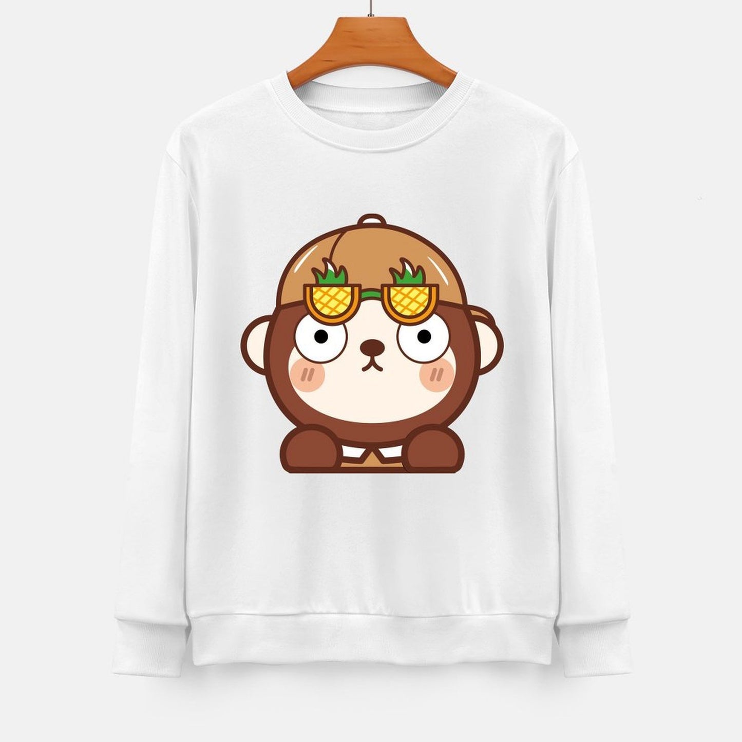 Front Patterned Long Sleeve TopModernFit Ultra Durable