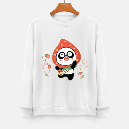 Front Patterned Long Sleeve TopEasy-Care ActiveWear