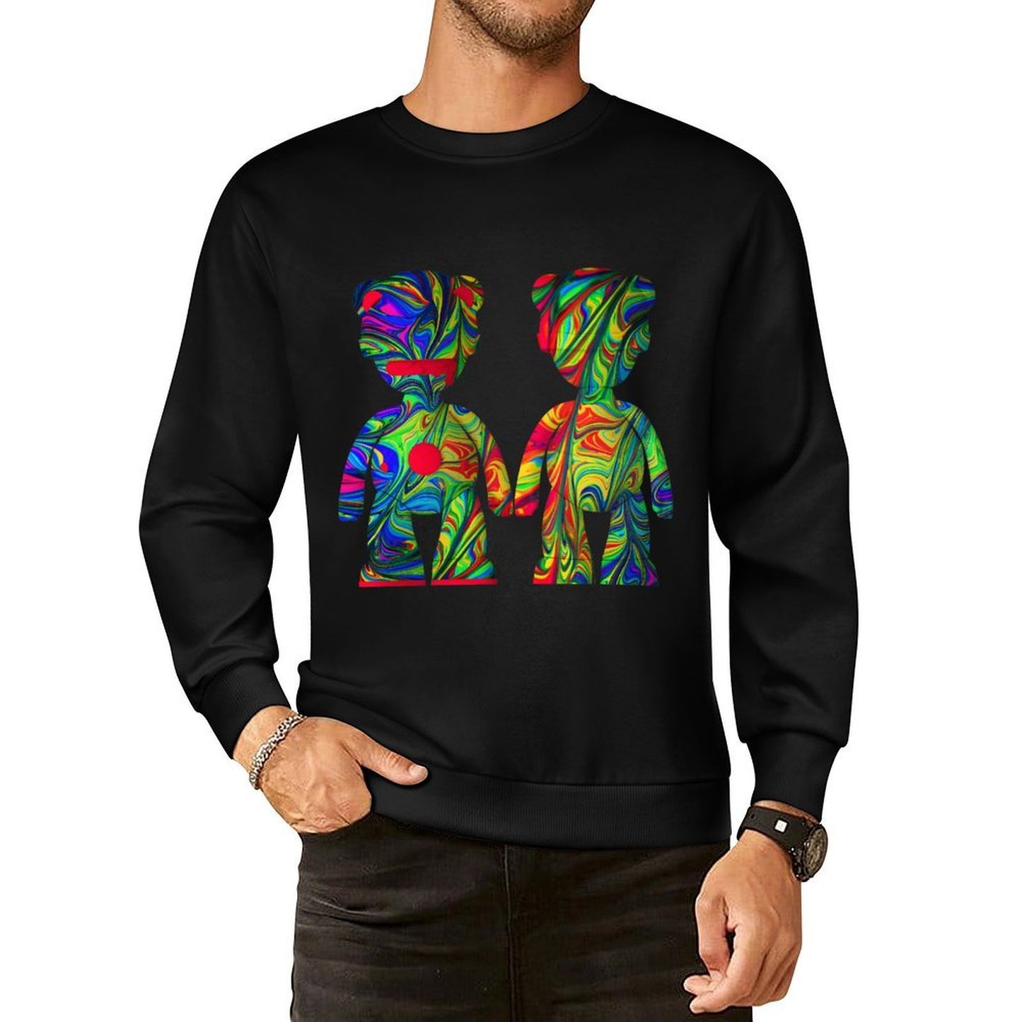 Long Sleeve With Front PatternComfortSeries Printed