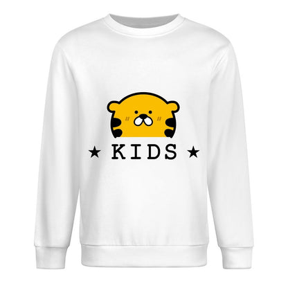 Front Patterned Long Sleeve TopBasicSeries ComfortFit