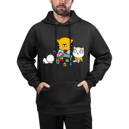 IPBR 250g Hooded Pocket Sweatshirt Front GraphicMen's Hooded  Sweatshirt4001079