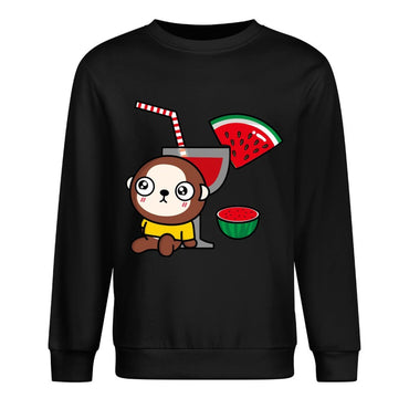 Front Patterned Long Sleeve TopDaily ClassicStyle