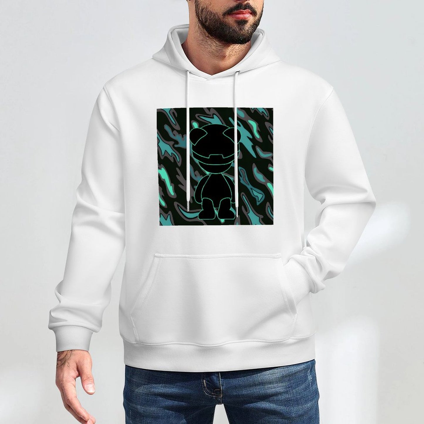 Hoodie Front PatternPremium Fade-Resistant