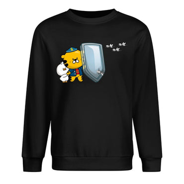 Front Patterned Long Sleeve TopClean Edges Recycled