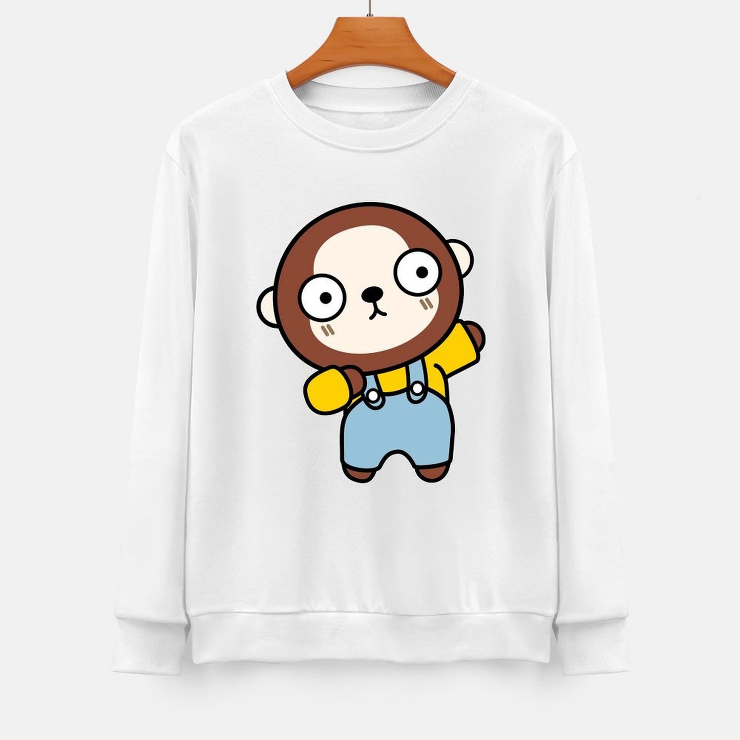 Front Patterned Long Sleeve TopActiveStyle Printing