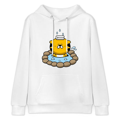 Basic Sleek Front Graphic Hoodies