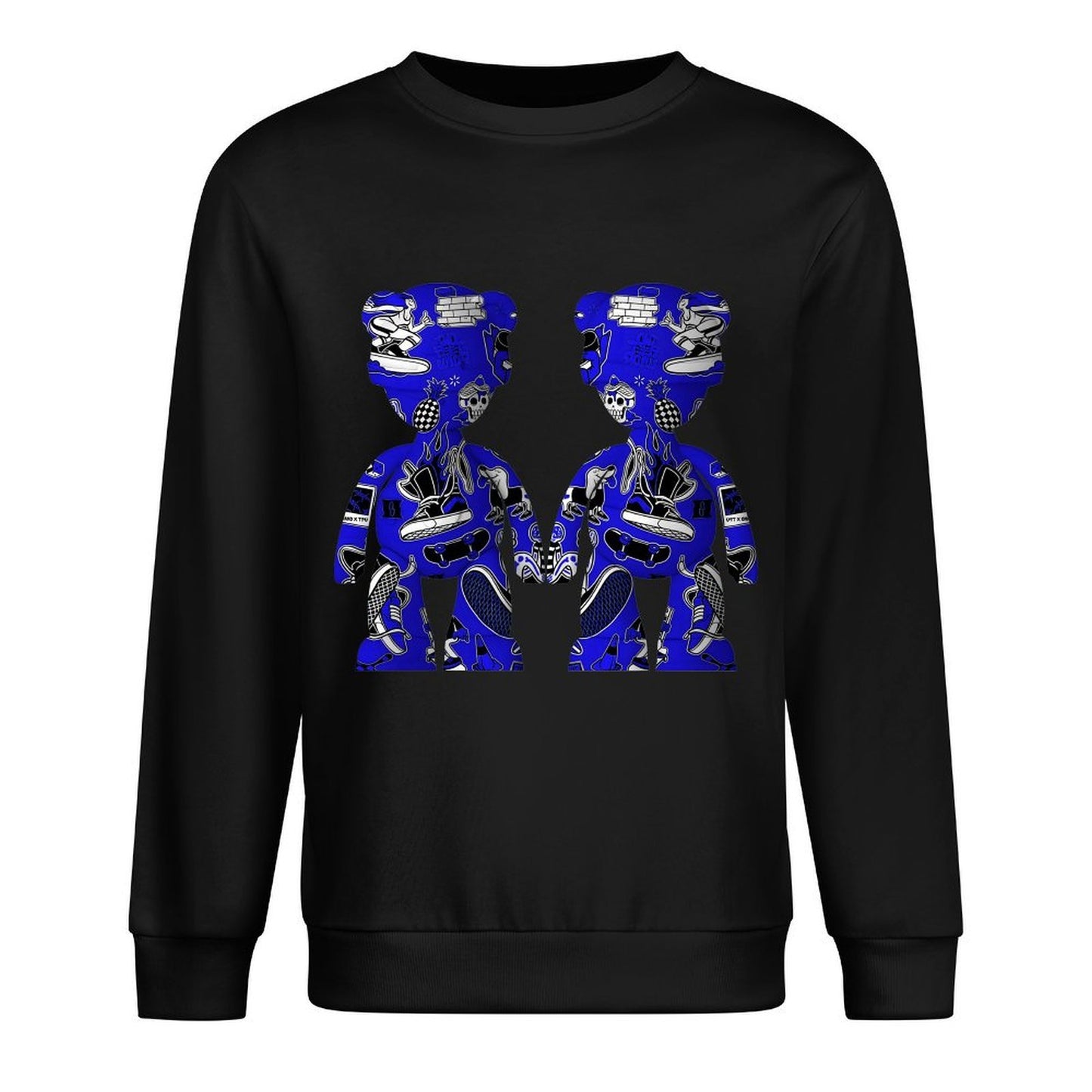 IPIB 250g Crew Neck Long Sleeve Sweatshirt Front GraphicCrew Neck Long Sleeve Sweatshirt6000084-4