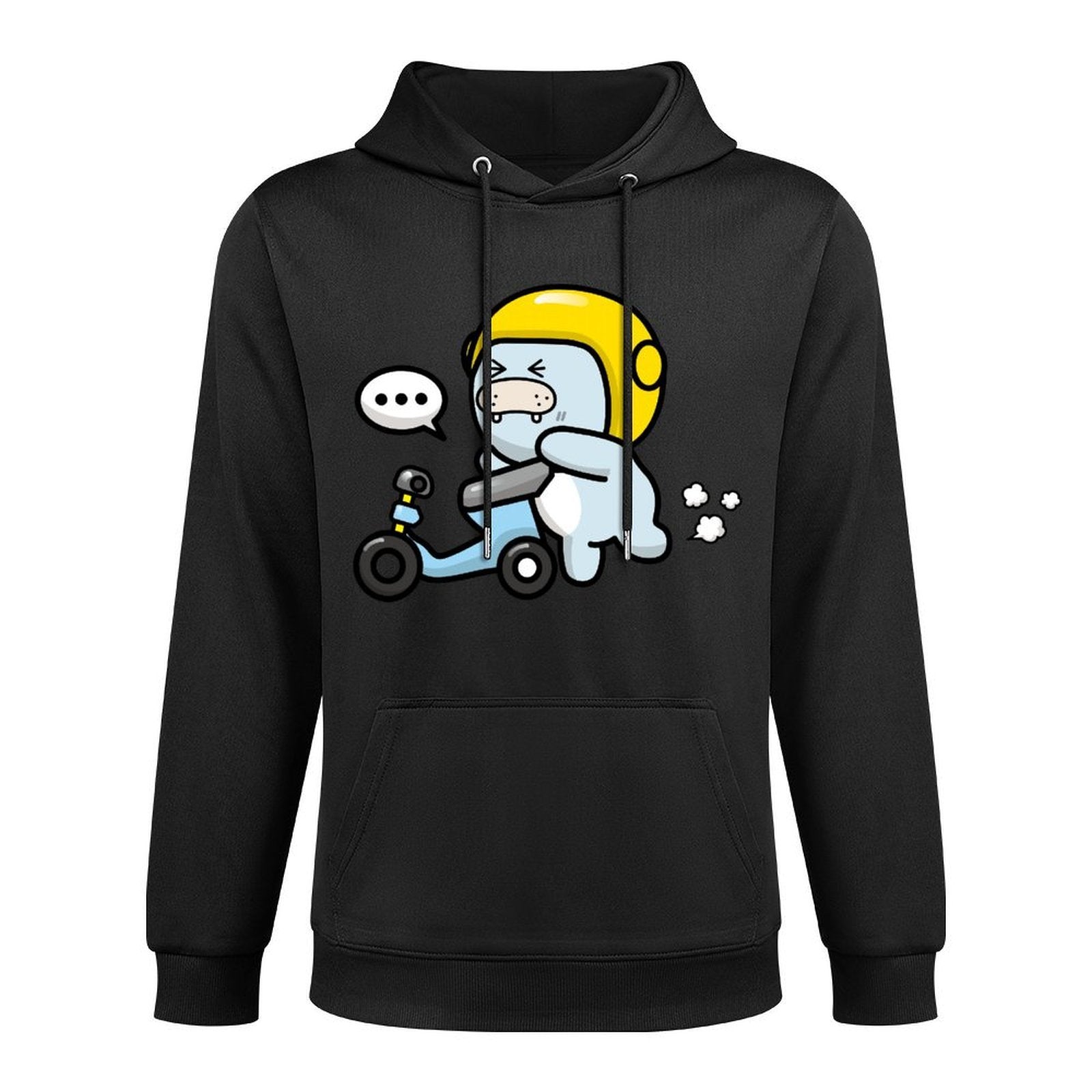 Crisp Print StreetFit Front Graphic Hoodies