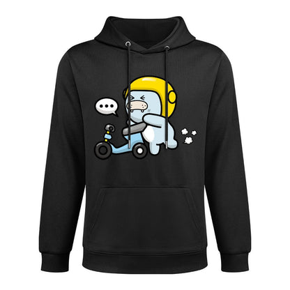 Crisp Print StreetFit Front Graphic Hoodies