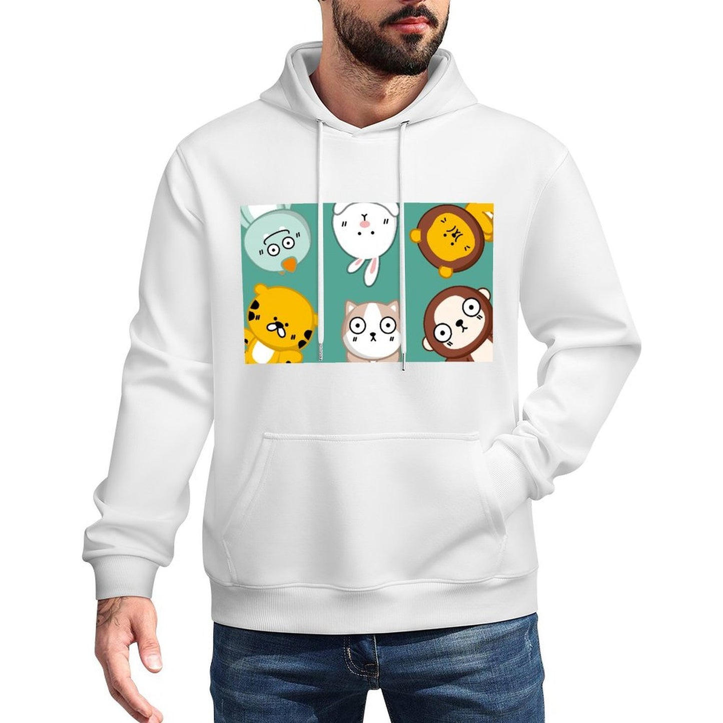 IPBR 250g Hooded Pocket Sweatshirt Front GraphicMen's Hooded  Sweatshirt4003777