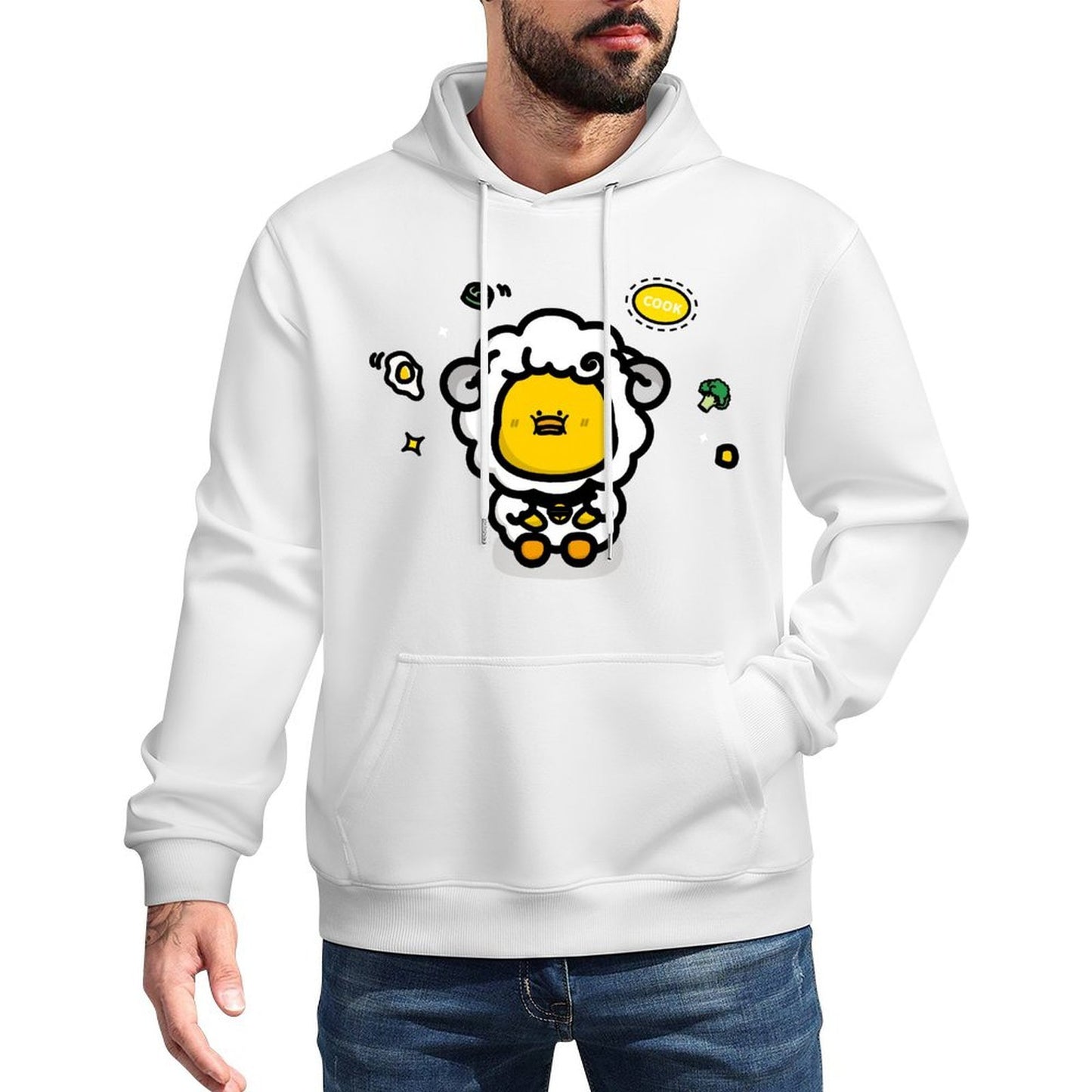 IPBR 250g Hooded Pocket Sweatshirt Front GraphicMen's Hooded  Sweatshirt4001232