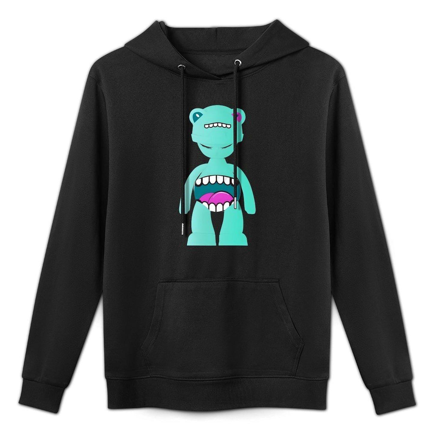 Hoodie Front PatternPlain CleanCut