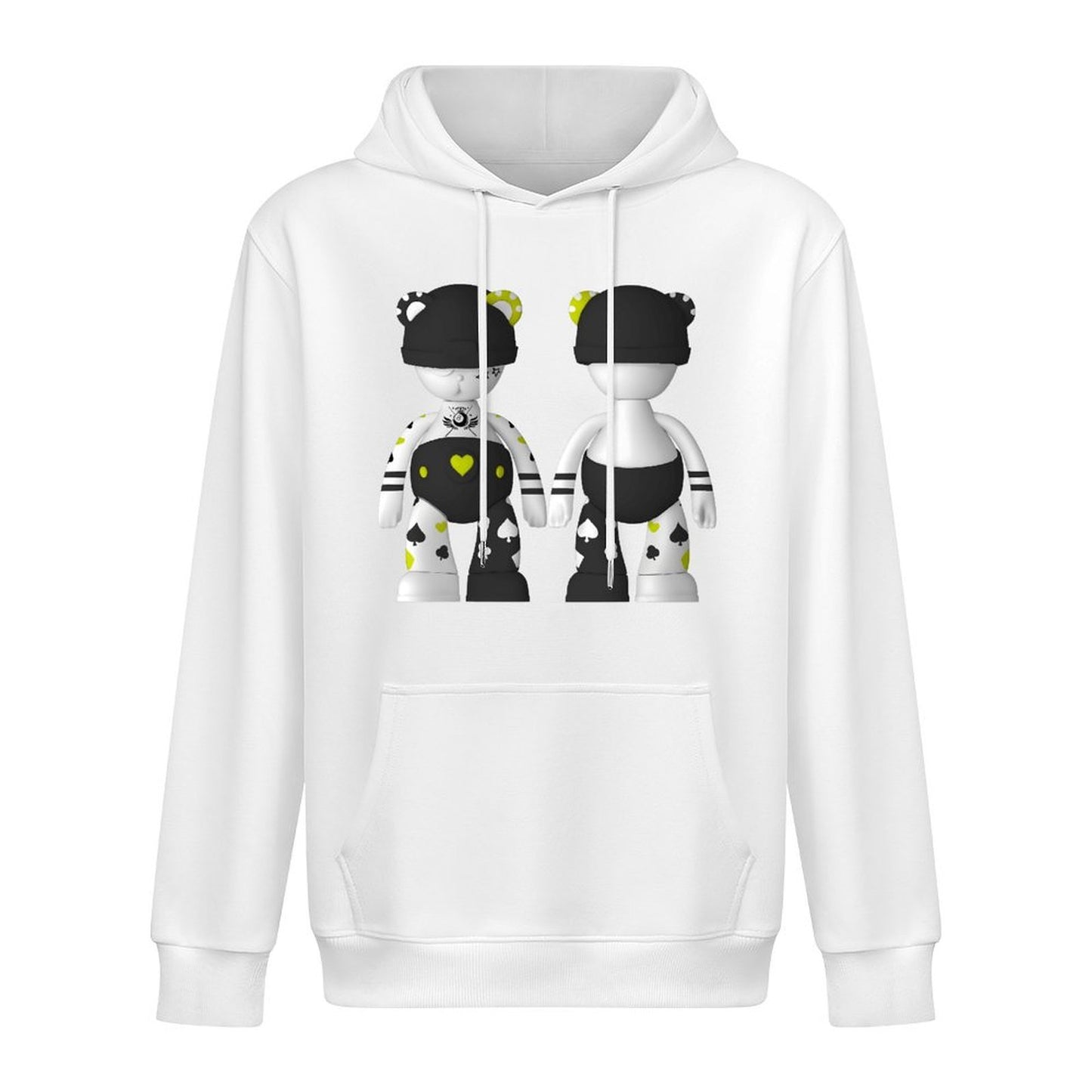 Hoodie Front PatternFade-Resistant Vintage