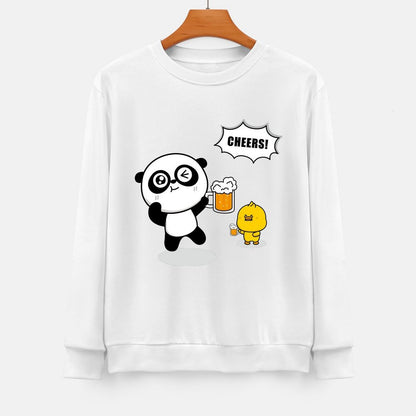 Front Patterned Long Sleeve TopModern EverydayWear