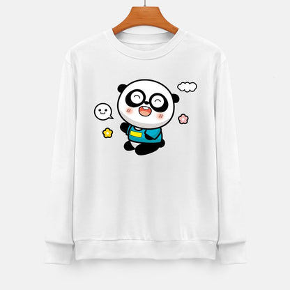 Front Patterned Long Sleeve TopPremium Wrinkle-Free