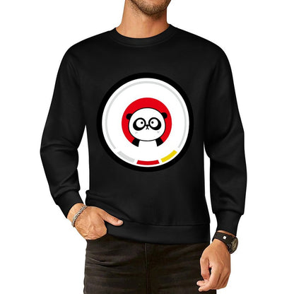 Front Patterned Long Sleeve TopTimeless Bold