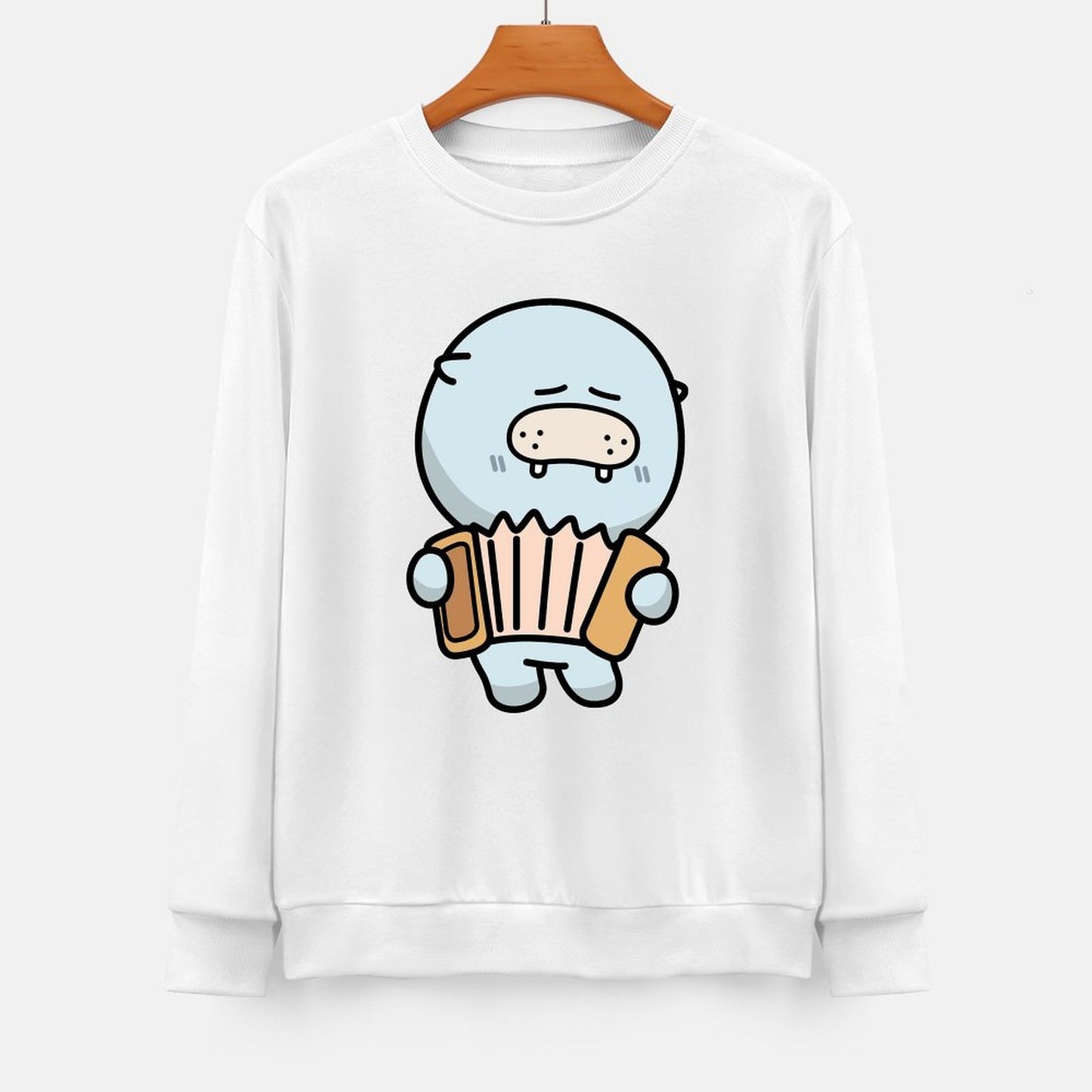 Front Patterned Long Sleeve TopStreetStyle Eco-Conscious