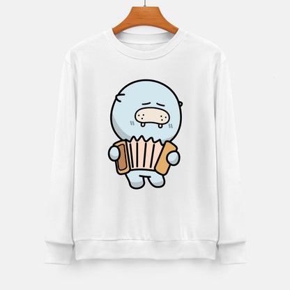 Front Patterned Long Sleeve TopStreetStyle Eco-Conscious