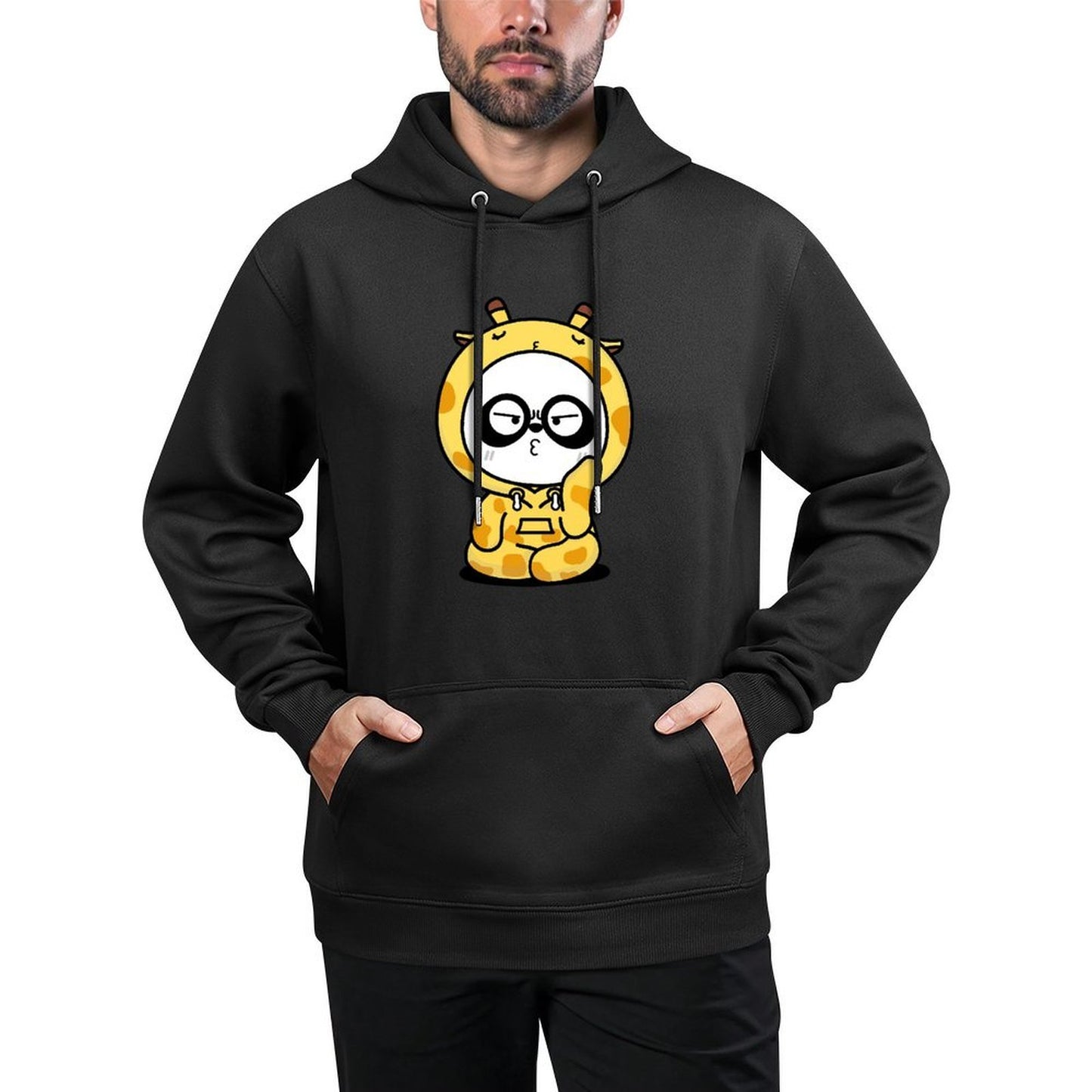 IPBR 250g Hooded Pocket Sweatshirt Front GraphicMen's Hooded  Sweatshirt4001174