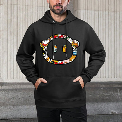 IPBR 250g Hooded Pocket Sweatshirt Front GraphicMen's Hooded  Sweatshirt4001316