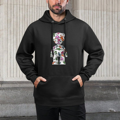 IPIB 250g Hooded Pocket Sweatshirt Front GraphicMen's Hooded  Sweatshirt6000070-1