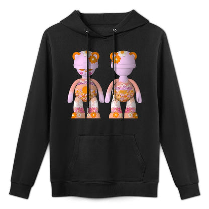 Hoodie Front PatternNeutral Minimal