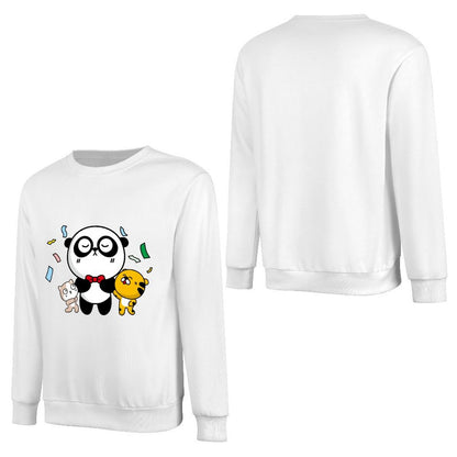 Front Patterned Long Sleeve TopHeavyweight EverydaySeries