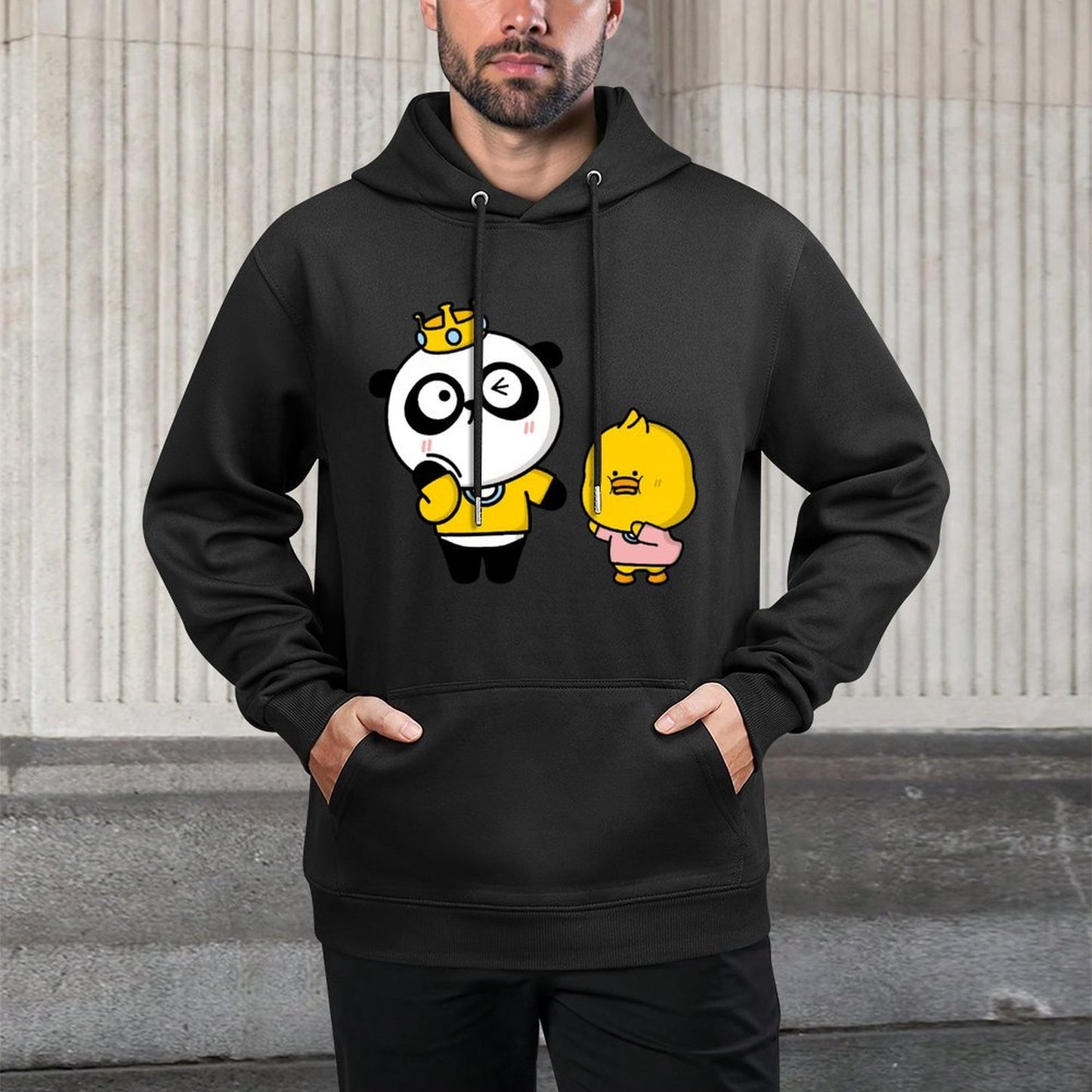 Moisture-Wicking Outdoor Front Graphic Hoodies