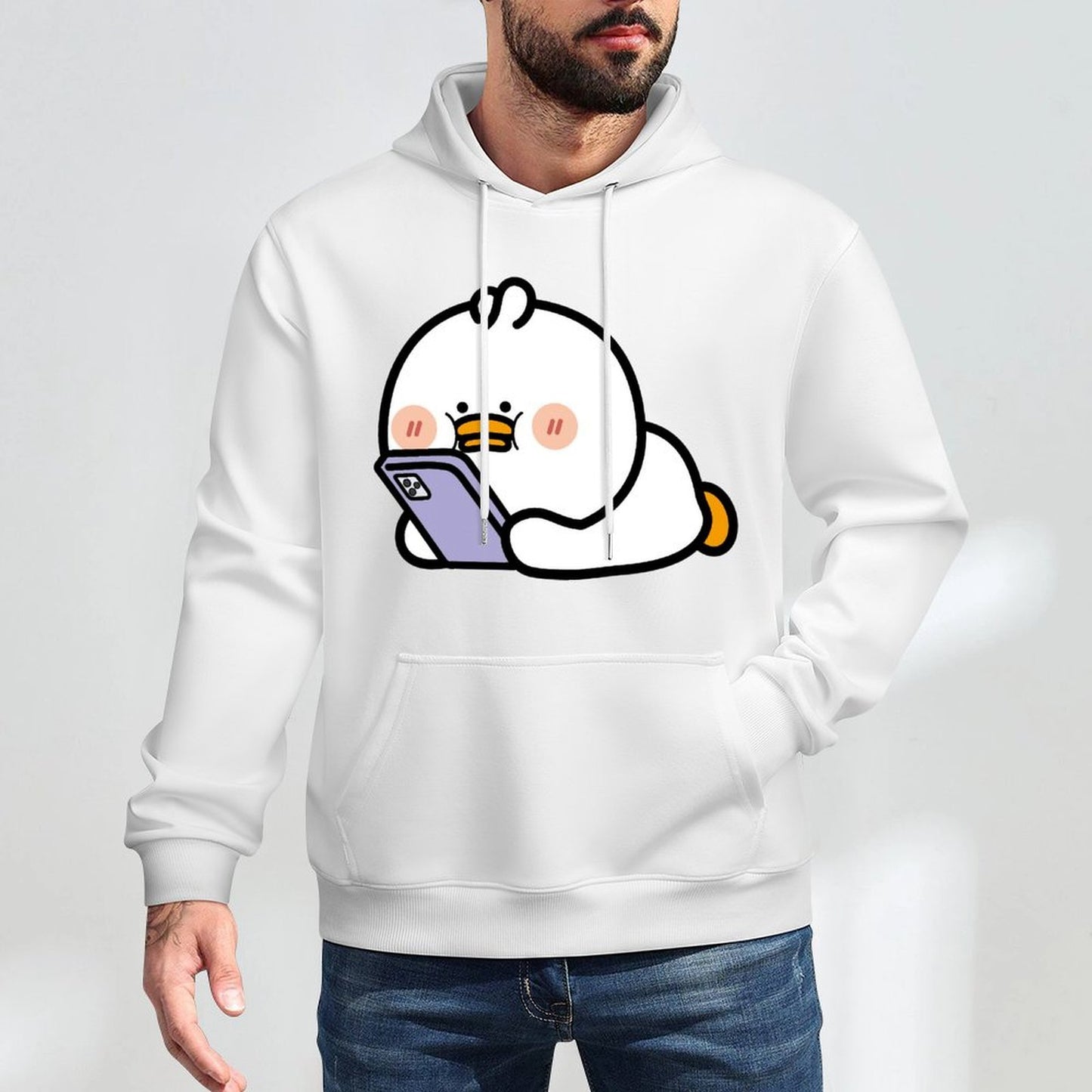 Refined Promotional Front Graphic Hoodies