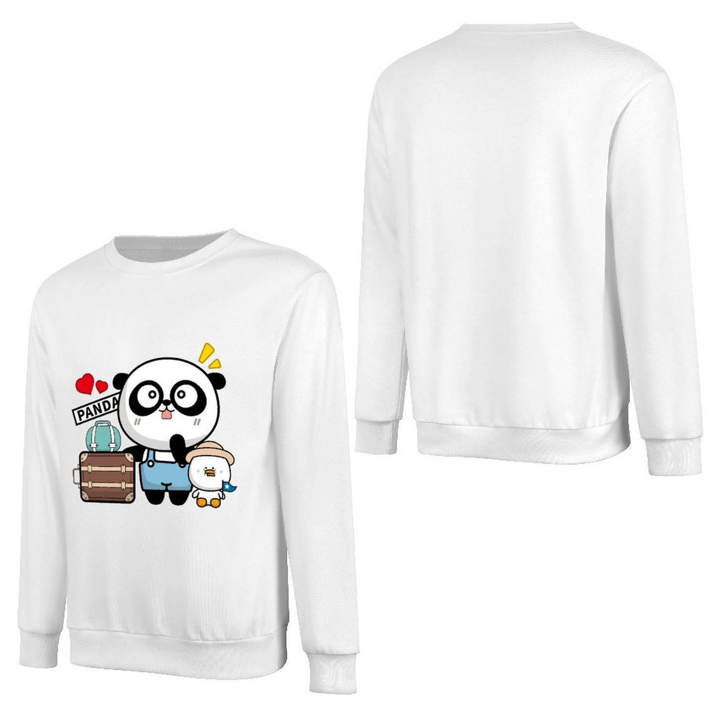 Front Patterned Long Sleeve TopEverydayWear Minimal