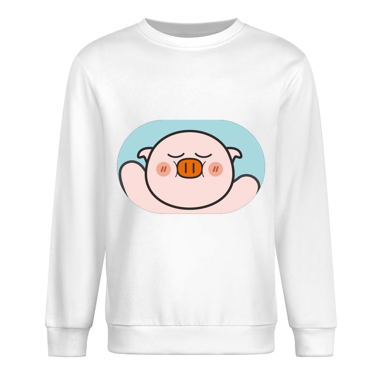 Front Patterned Long Sleeve TopOutdoor Neutral