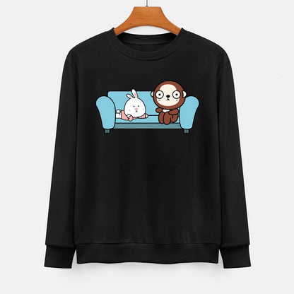 IPBR 250g Crew Neck Long Sleeve Sweatshirt Front GraphicCrew Neck Long Sleeve Sweatshirt4000854