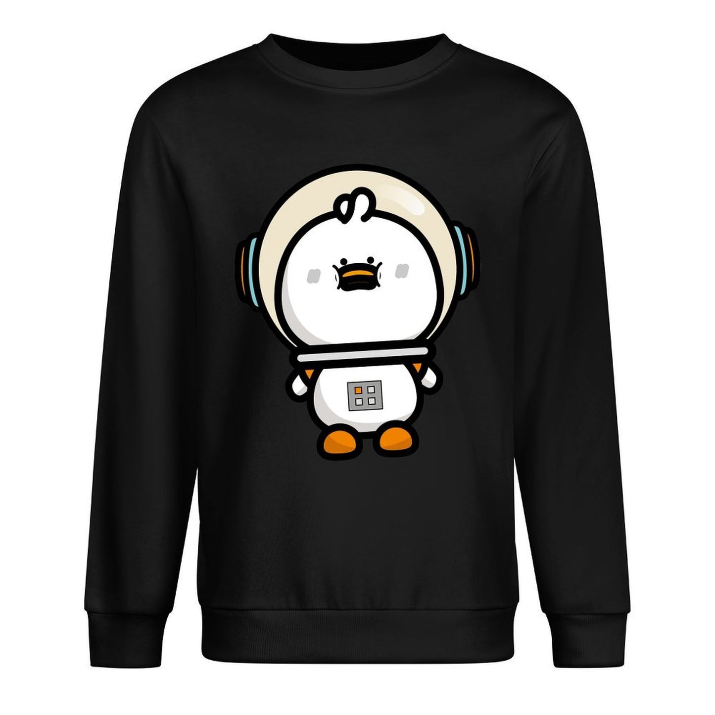 Front Patterned Long Sleeve TopEverydayWear Crisp Print