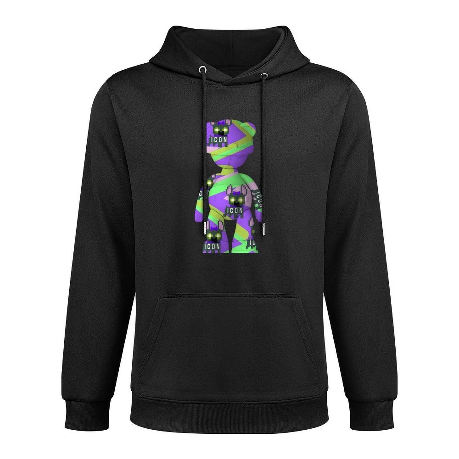 Hoodie Front PatternCrewneck Bold