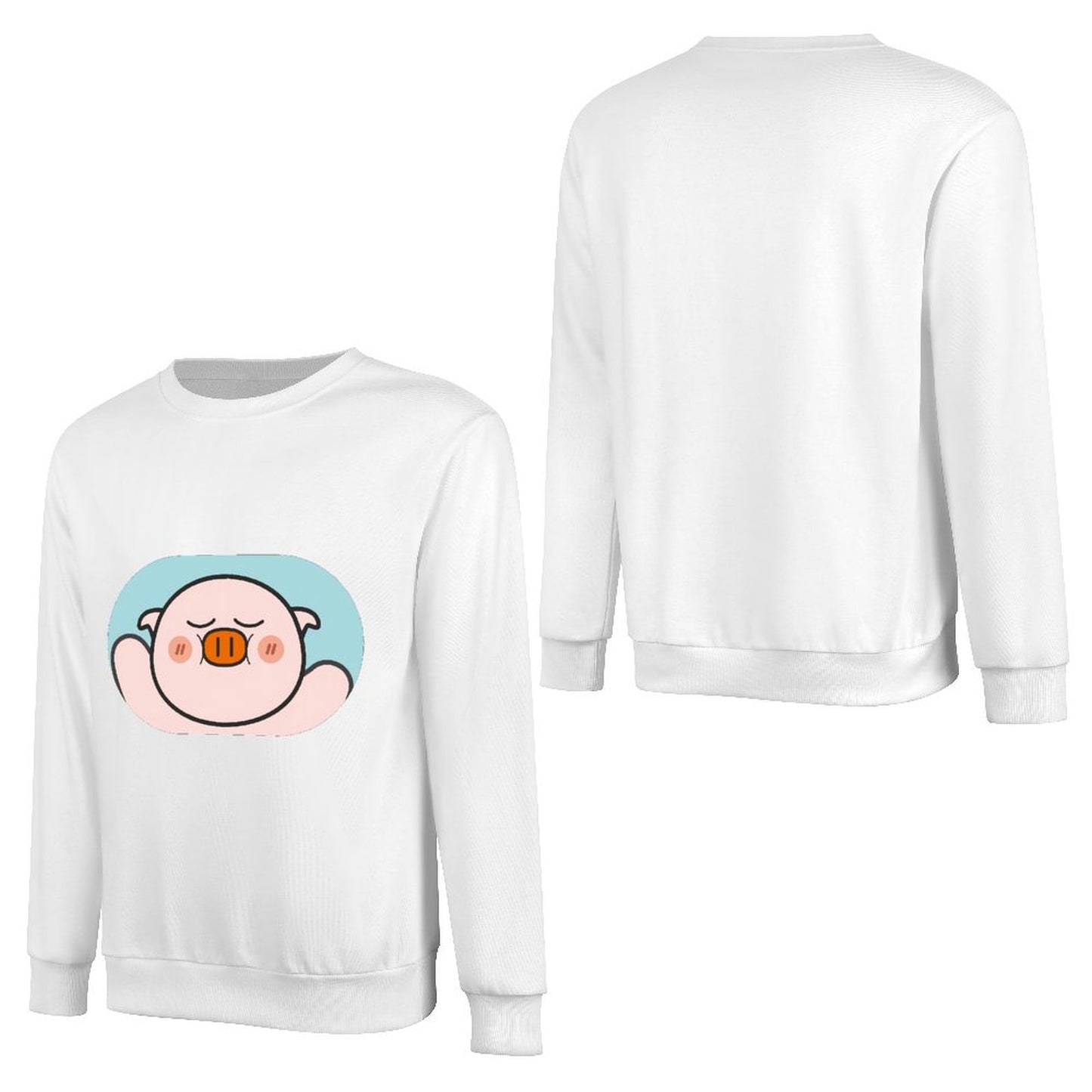 Front Patterned Long Sleeve TopOutdoor Neutral