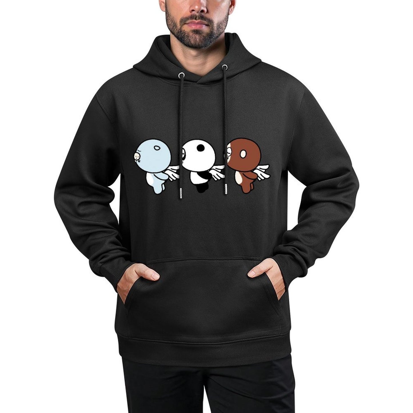 IPBR 250g Hooded Pocket Sweatshirt Front GraphicMen's Hooded  Sweatshirt4001539