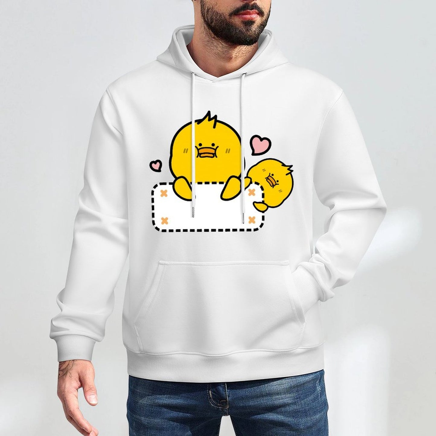 PureStyle Fade-Resistant Front Graphic Hoodies