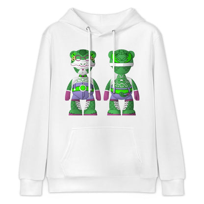 Hoodie Front PatternSmooth Solid