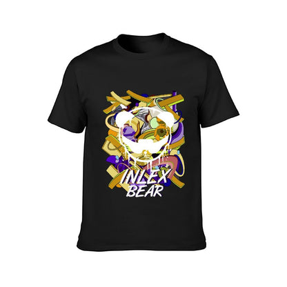 Inlex Bear T-shirtsPrinting ComfortFit T-Shirt