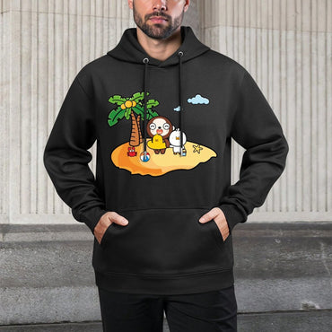 IPBR 250g Hooded Pocket Sweatshirt Front GraphicMen's Hooded  Sweatshirt4000924