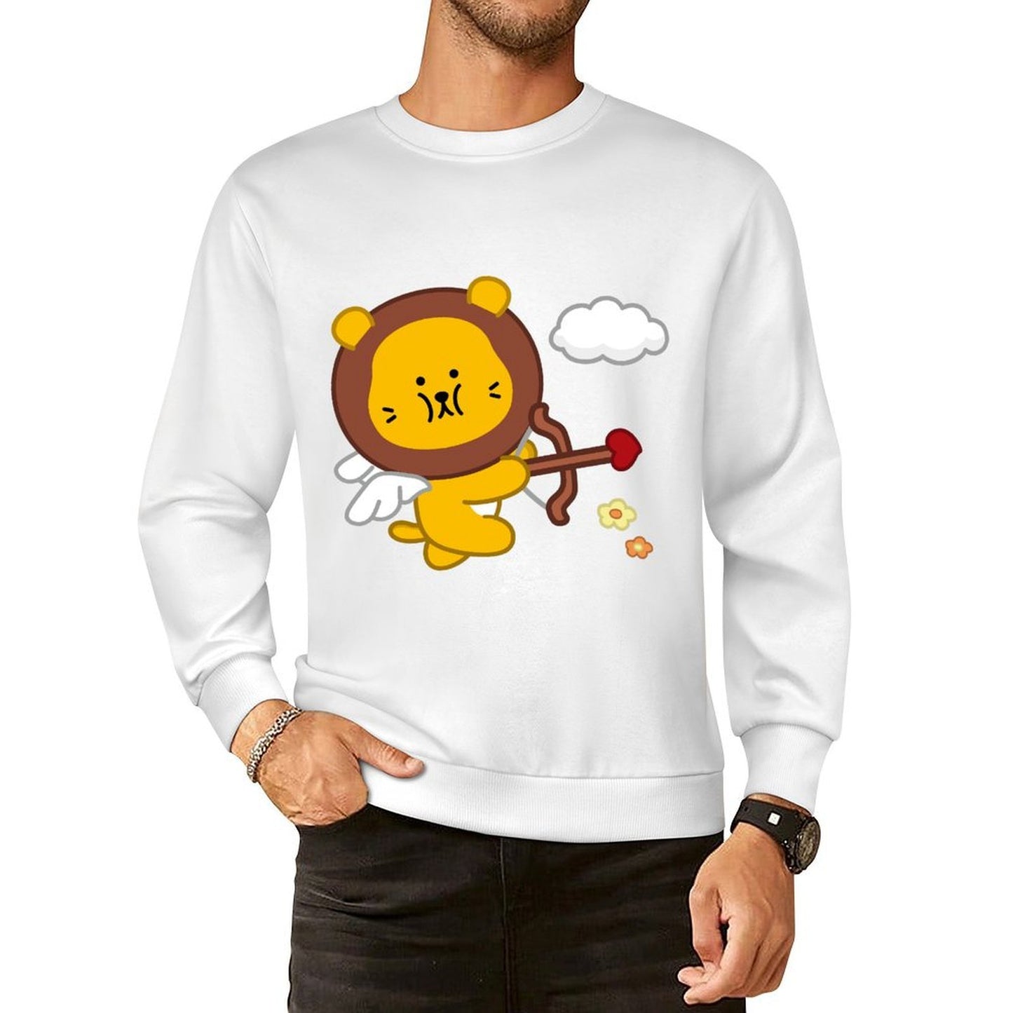 Front Patterned Long Sleeve TopMinimalist Everyday