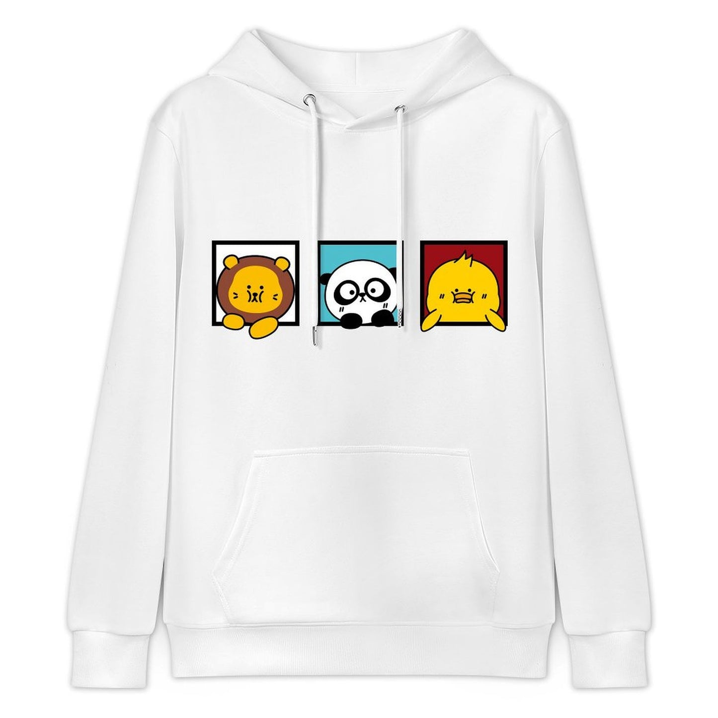 Front Graphic HoodiesShrink-Resistant High-Quality