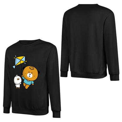 Front Patterned Long Sleeve TopStreetFit Active