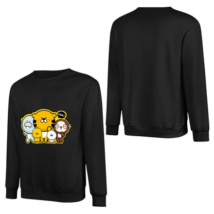 IPBR 250g Crew Neck Long Sleeve Sweatshirt Front GraphicCrew Neck Long Sleeve Sweatshirt4001300
