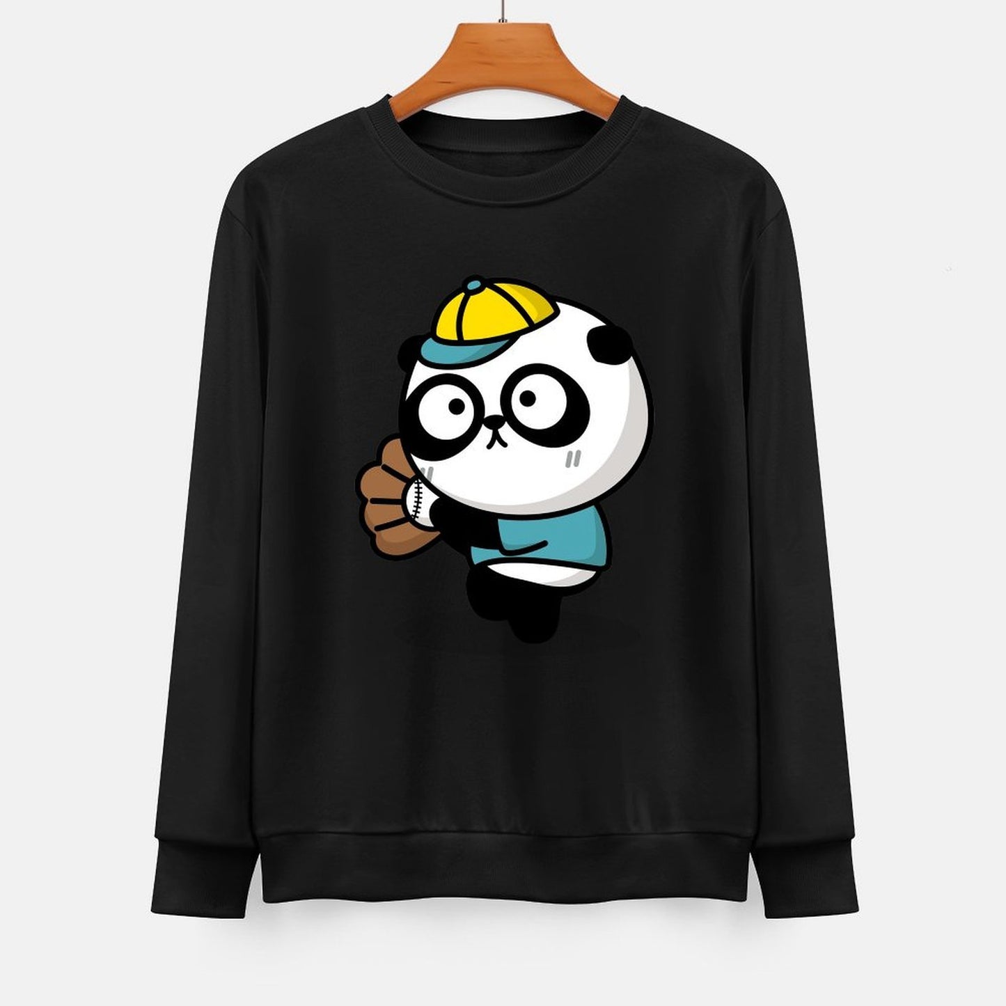  Front Patterned Long Sleeve TopEasyWear ClassicSeries