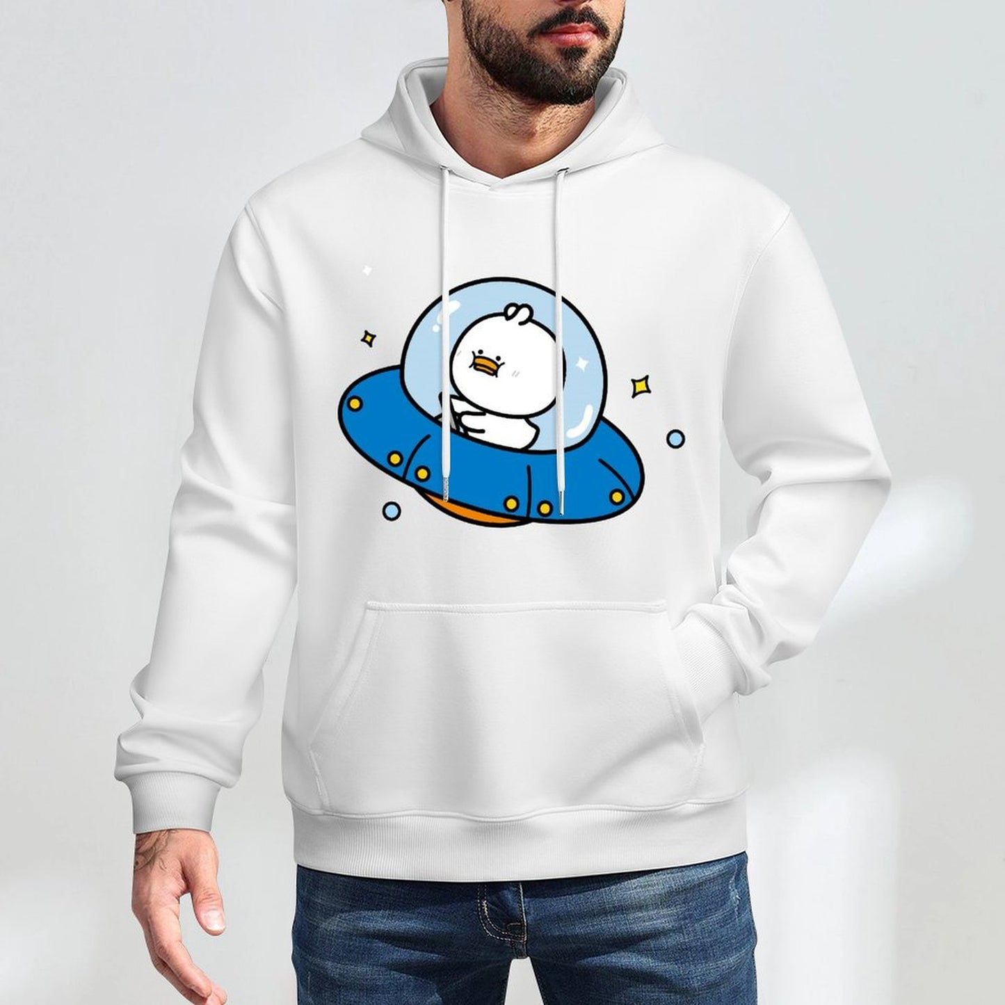 Pure Smooth Front Graphic Hoodies