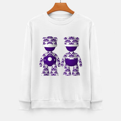 Long Sleeve With Front PatternPlain Everyday