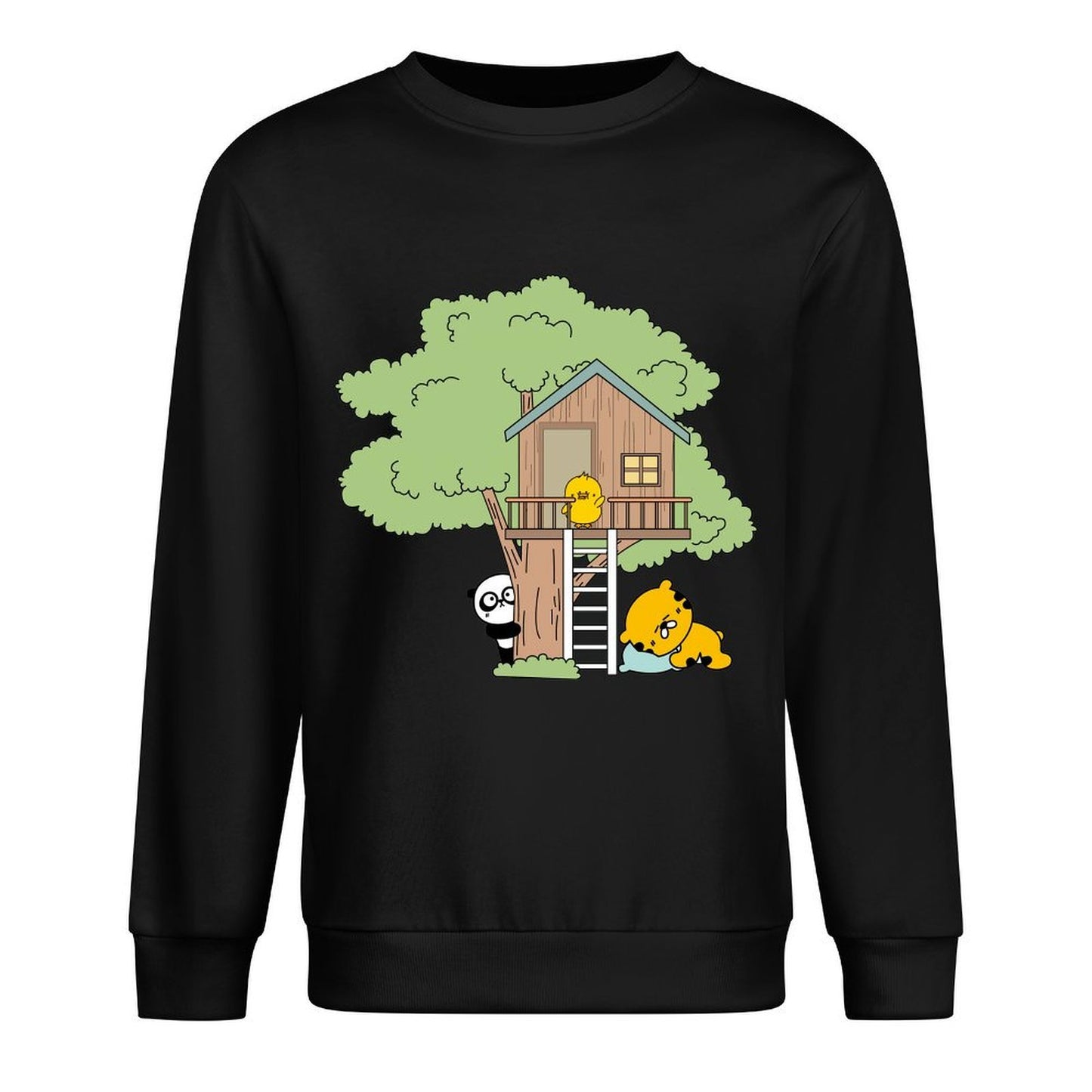 Front Patterned Long Sleeve TopOriginal Heat-Transfer