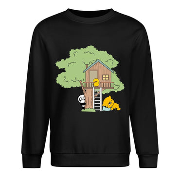 Front Patterned Long Sleeve TopOriginal Heat-Transfer