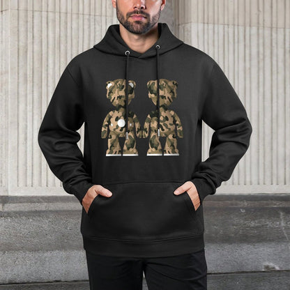IPIB 250g Hooded Pocket Sweatshirt Front GraphicMen's Hooded  Sweatshirt6000090-2